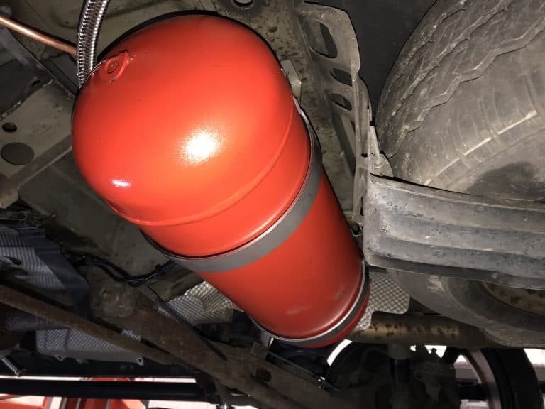 GAS TANK/HEATER | Summit Motor Homes